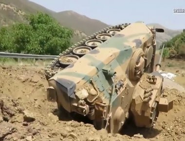 Συνεχή τα κτυπήματα του ΡΚΚ: Α/Τ πύραυλος ανατινάσσει οχυρή θέση Τούρκων στρατιωτών! (βίντεο)